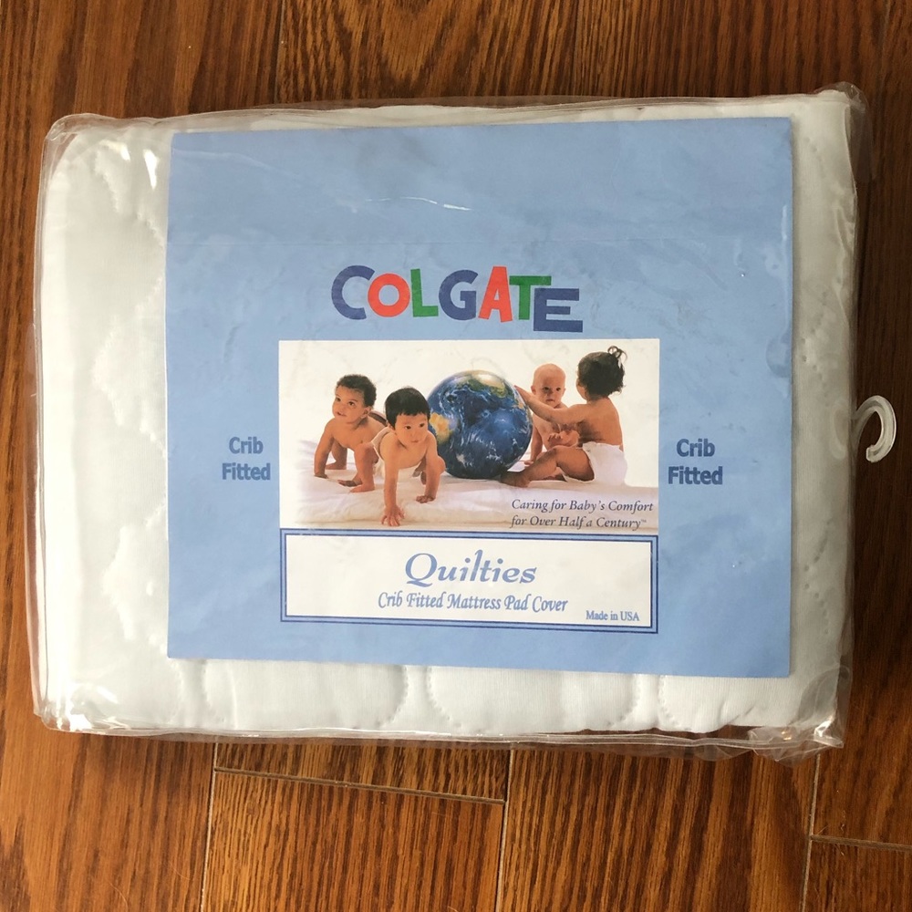 Crib mattress pad cover